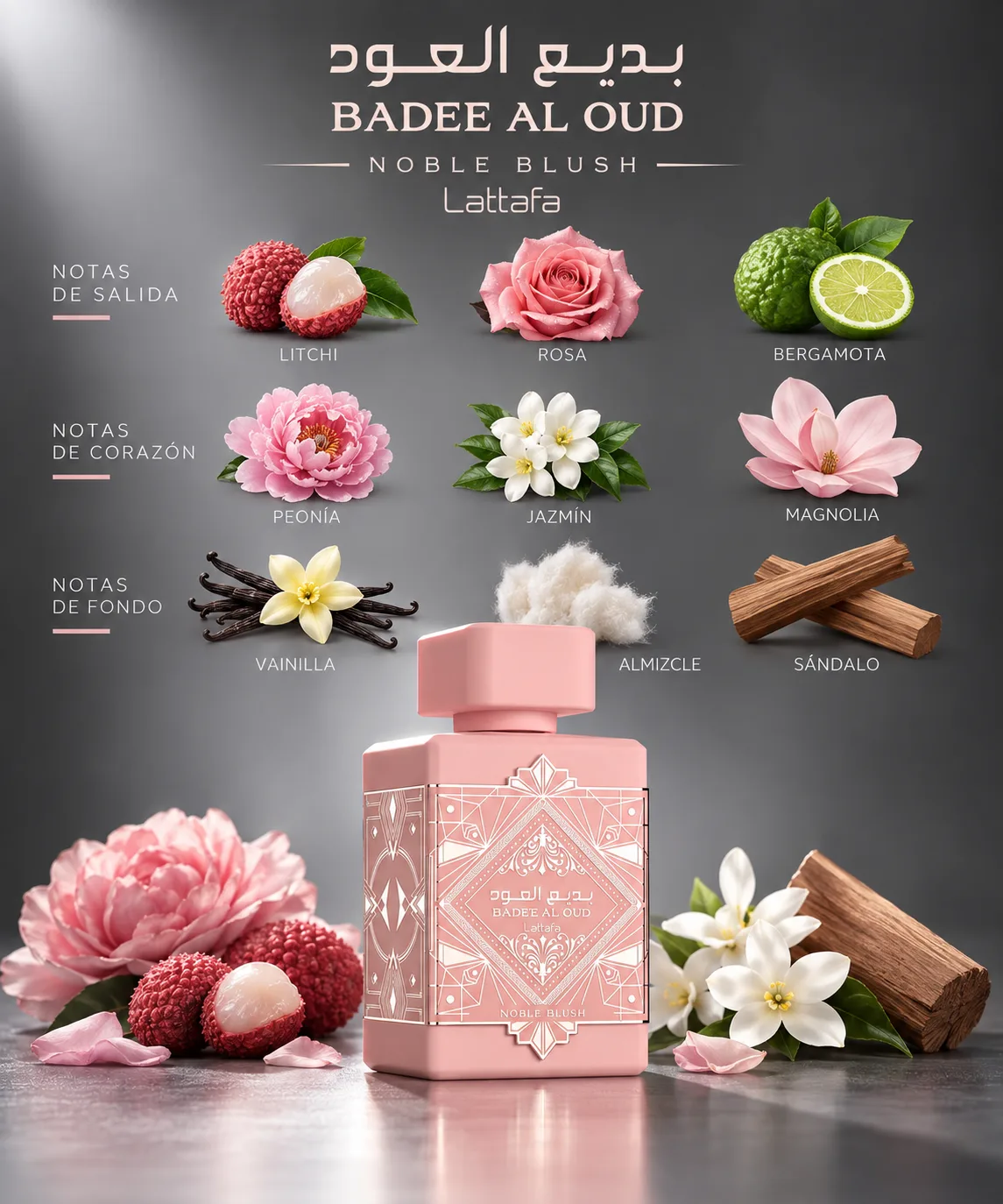 Badee Al Oud Noble Blush · vista 3